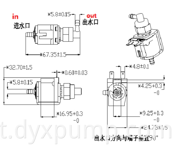 Solenid Water Pump